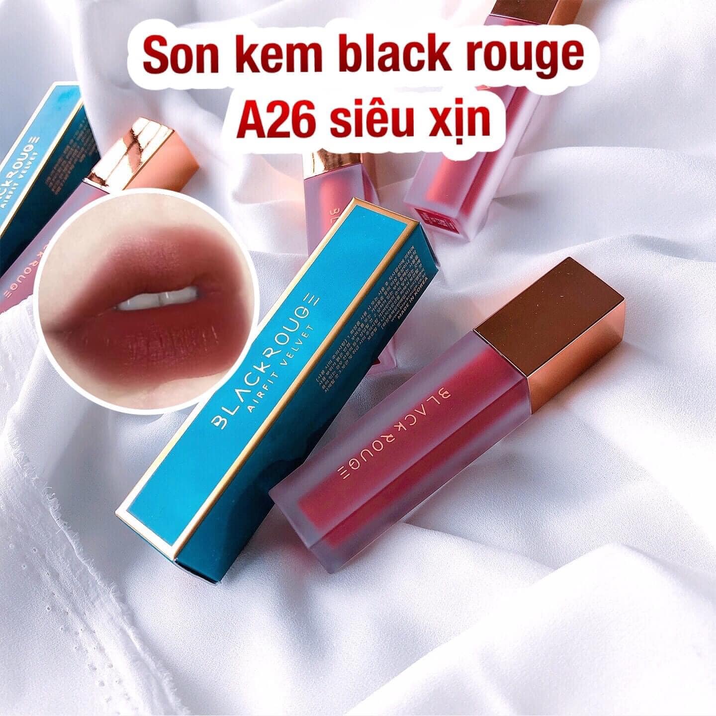 Son Black Rouge A26 màu đỏ nâu