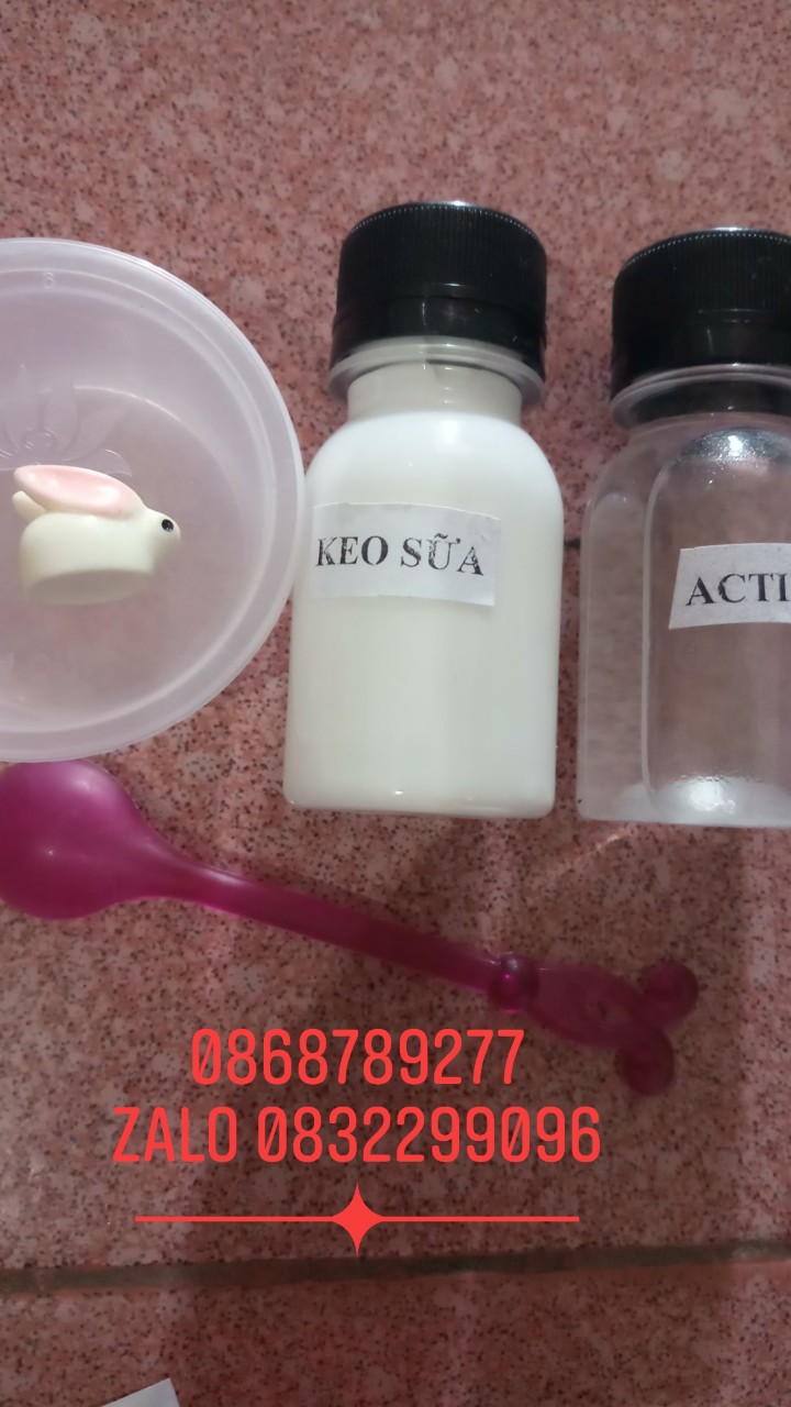 Bộ kit làm slime siêu siêu rẻ 100ml ( có hộp)