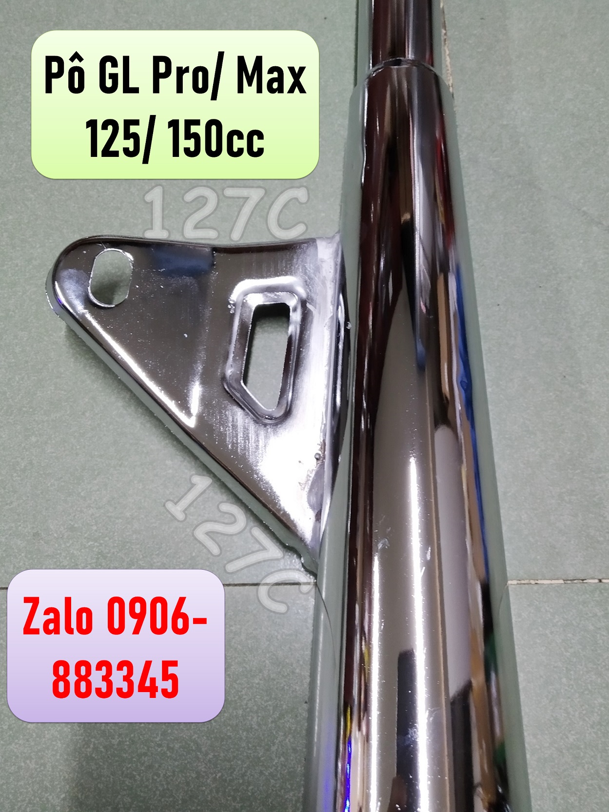 [HCM] Pô Honda GL pro/ max 125/ 150cc