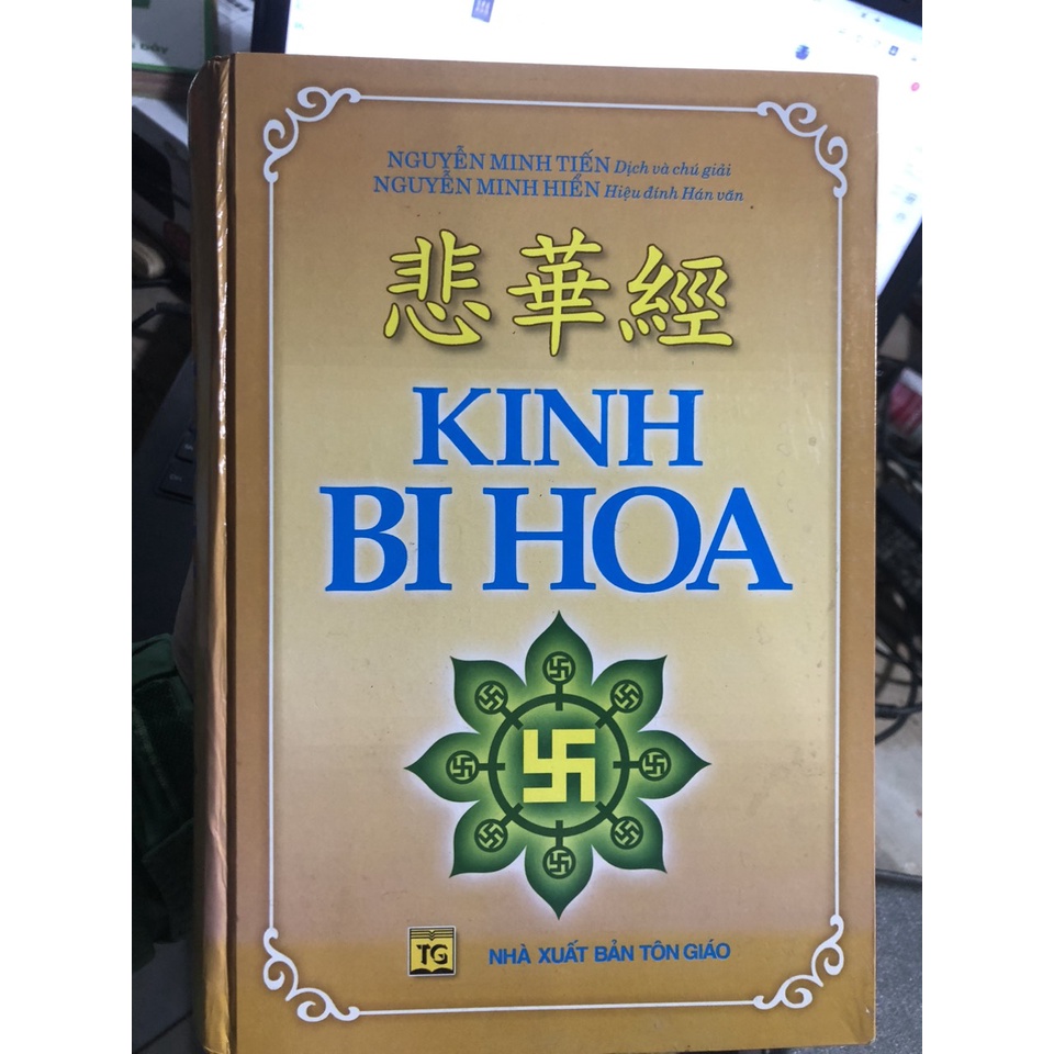 sách - Kinh bi hoa (bìa cứng)