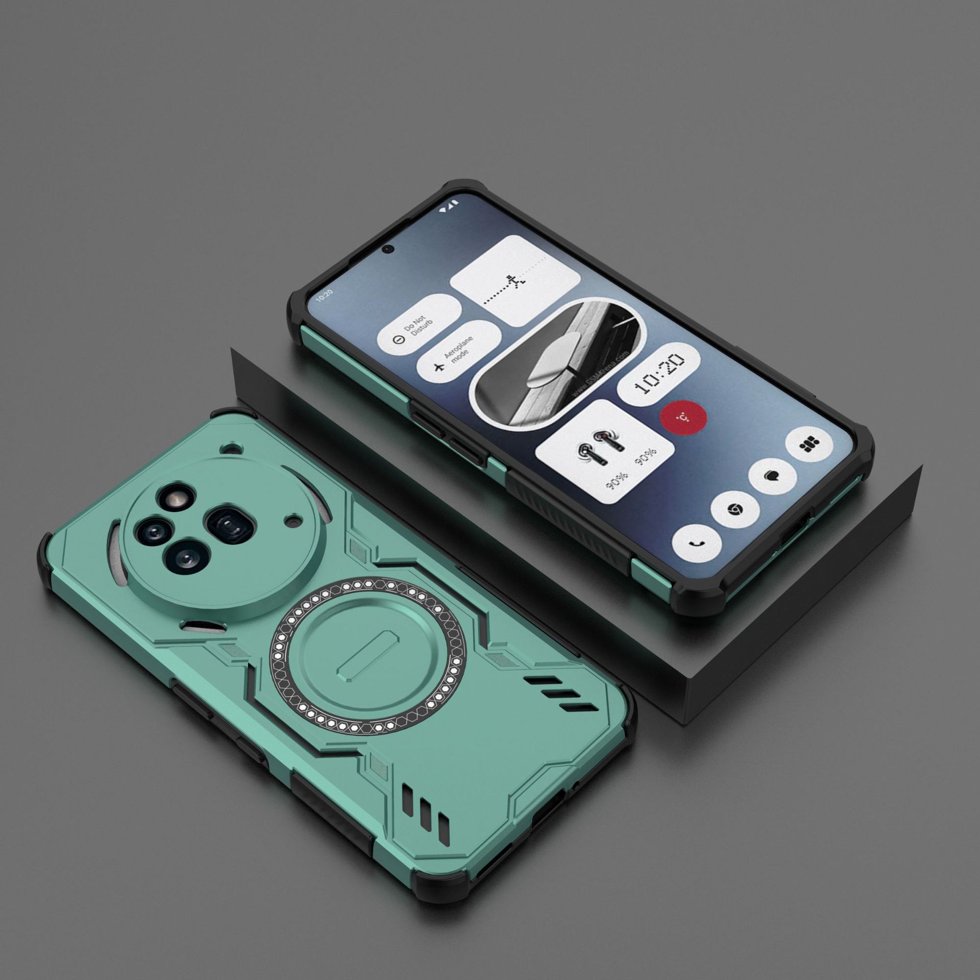 Nothing Phone 3A Pro MagSafe Case,Magnetic Drop-Proof Phone Case Cover for Nothing Phone 3A Pro.