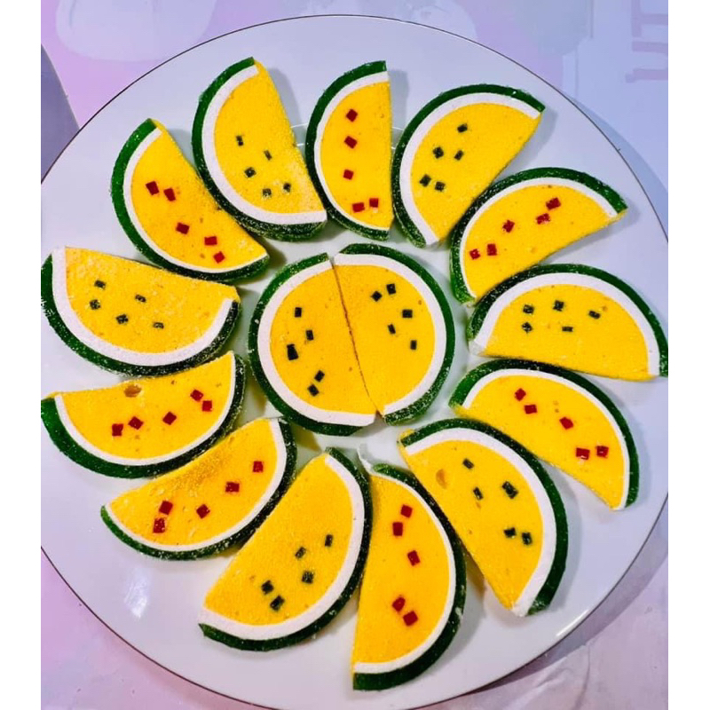 TT Mart sour candy 500g bag watermelon stripe