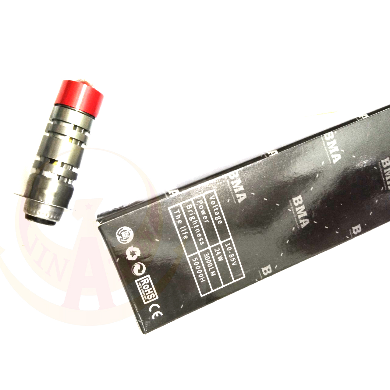 Đèn Pha Bi Cầu Mini X8 BMA - 30W Chân M5 Lắp Dream, Wave Nhỏ, Future 1...