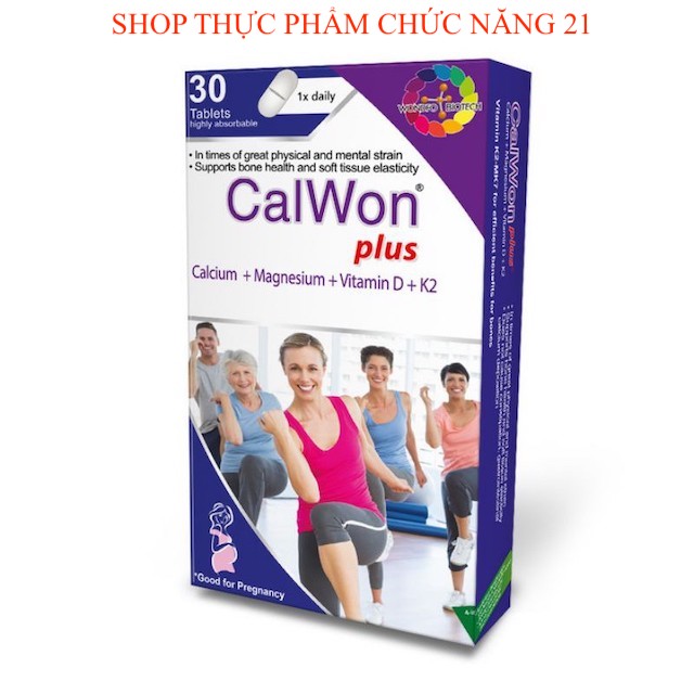 CALWON PLUS - Bổ xung canxi hữu cơ.