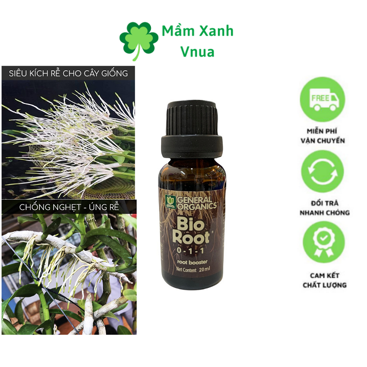 Kích Rễ Hữu Cơ - Bio Root 0-1-1 Chai 20ml - Siêu Kích Rễ
