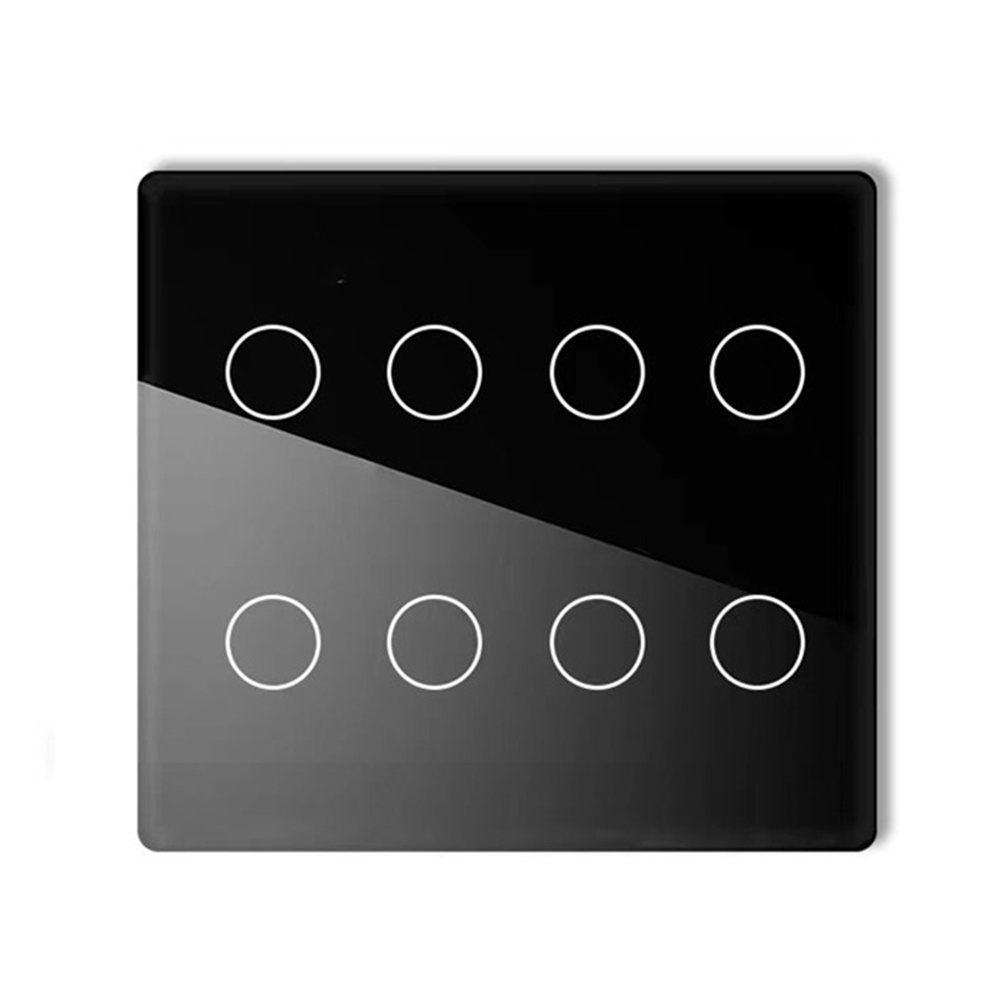Etbao Doodle 124 đặc điểm kỹ thuật wifi công tắc thông minh không cháy dây công tắc cảm ứng ứng dụng có thể điều chỉnh đèn nền thông minh cảm ứng đa Bảng điều khiển