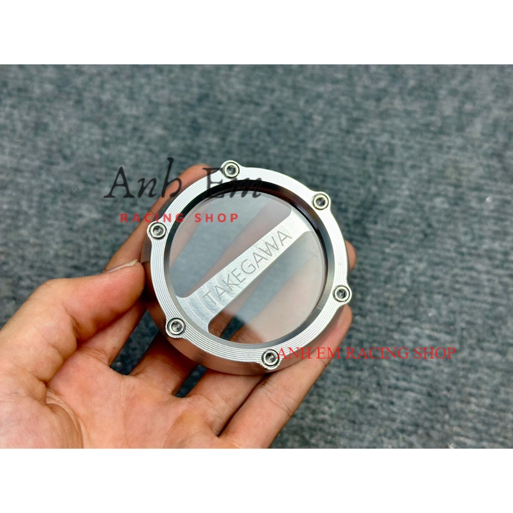 Nắp Cam CNC cho Wave Dream TAKE TRONG SUỐT