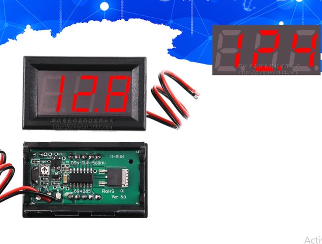Vôn Kế Kỹ Thuật Số 5-120v