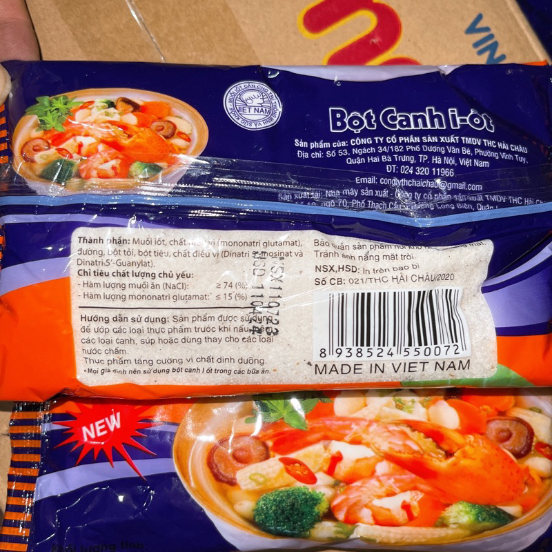 Combo 3 Gói Bột Canh I-ốt Hải Châu 190g
