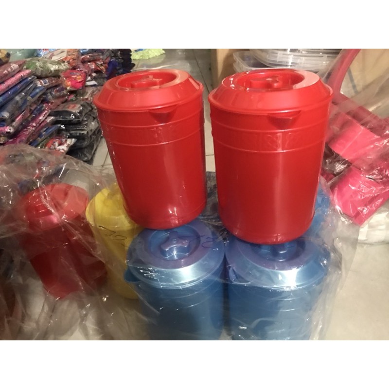 ca nhựa nước 1 lít 5 ca màu