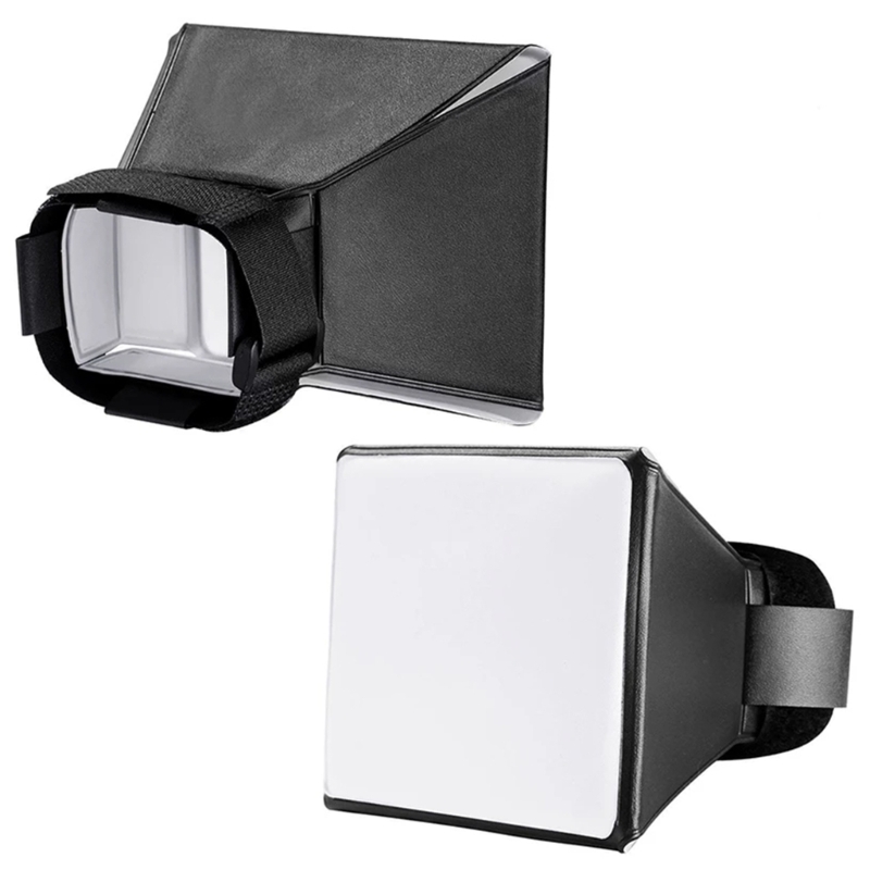 Nhiếp ảnh di động khuếch tán hộp đen bao quanh đèn flash đèn flash hộp mềm cho máy ảnh DSLR