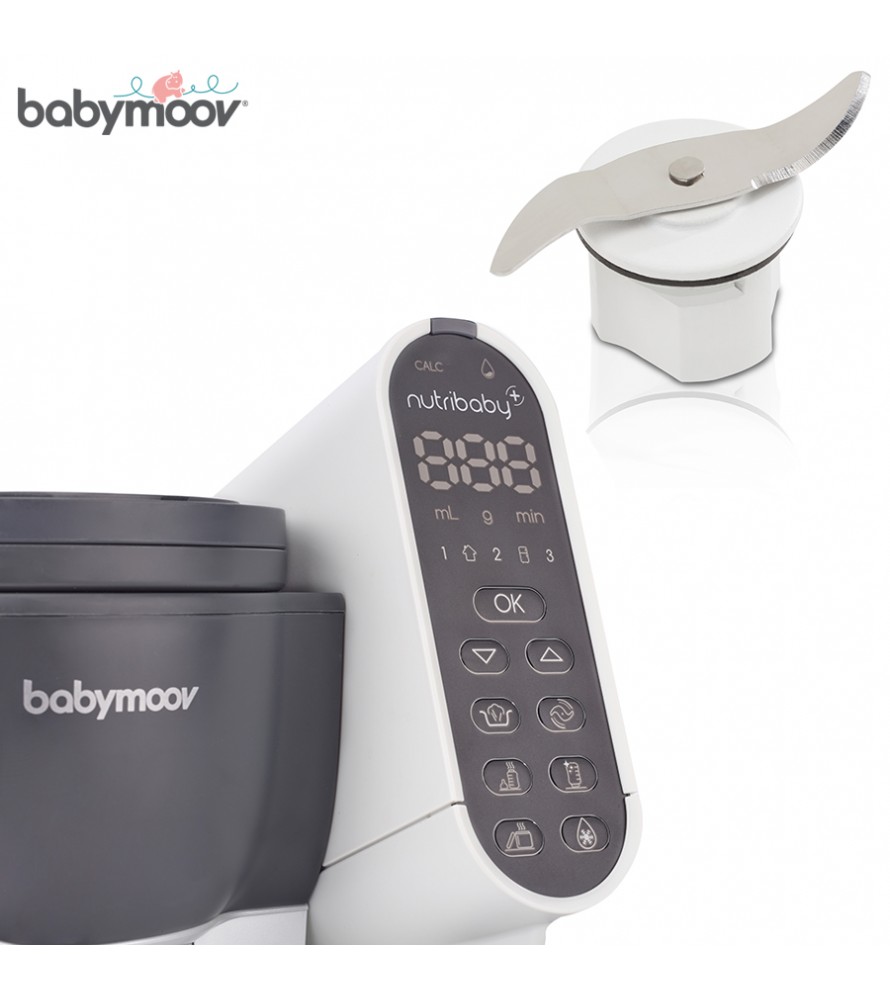MÁY XAY HẤP ĐA NĂNG NUTRIBABY 5IN1 PLUS BABYMOOV