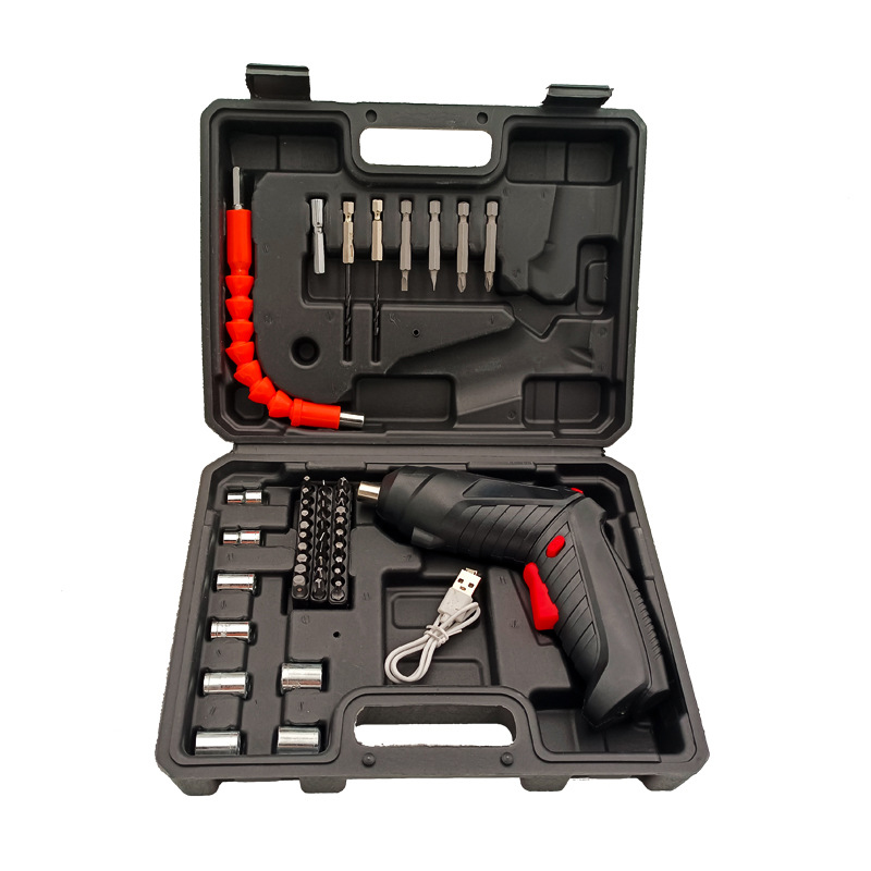Electric screwdriver set multi-function electric drill set cordless hand drill electric driver