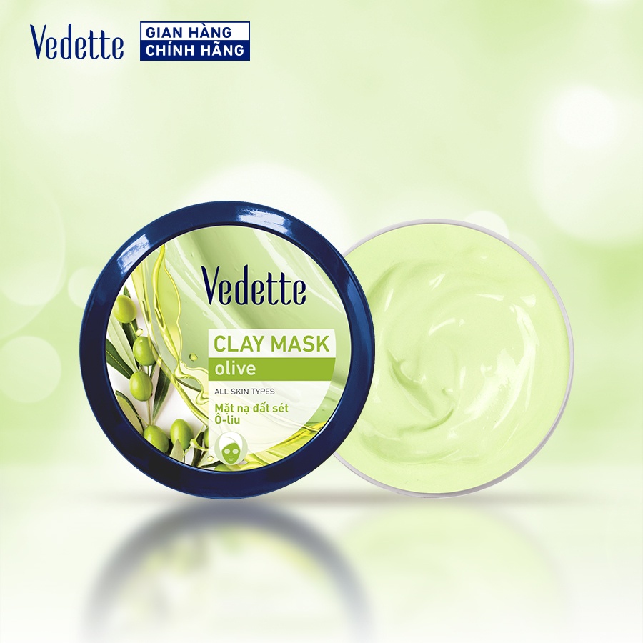 Mặt nạ đất sét Vedette Ôliu (Olive) 145g MNDS-OL-HH0145