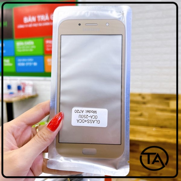 { CÓ KEO } Kính ép OCA Samsung A7 2017 / A720