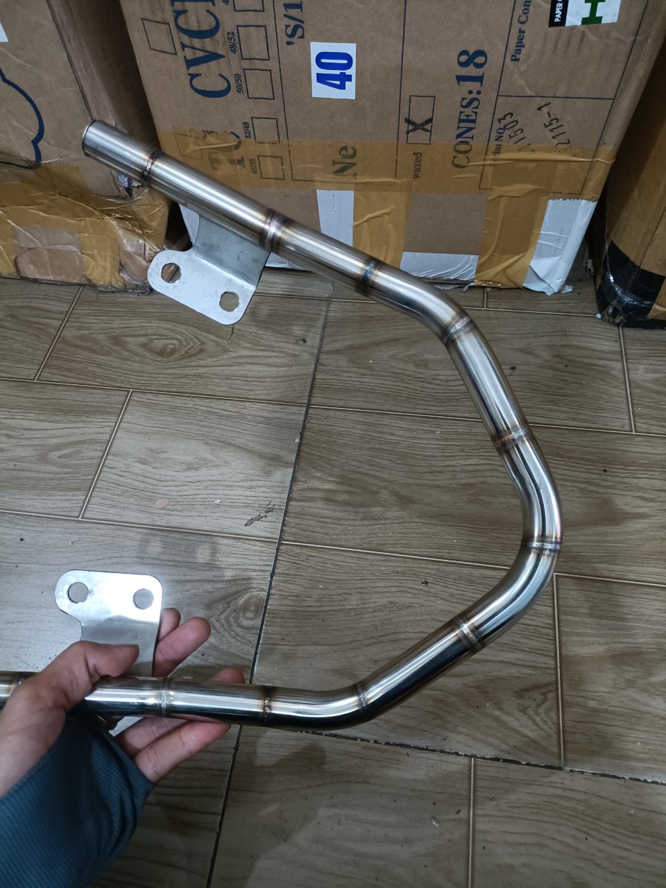 Cảng sau Wave Alpha, Wave S110 giả titan