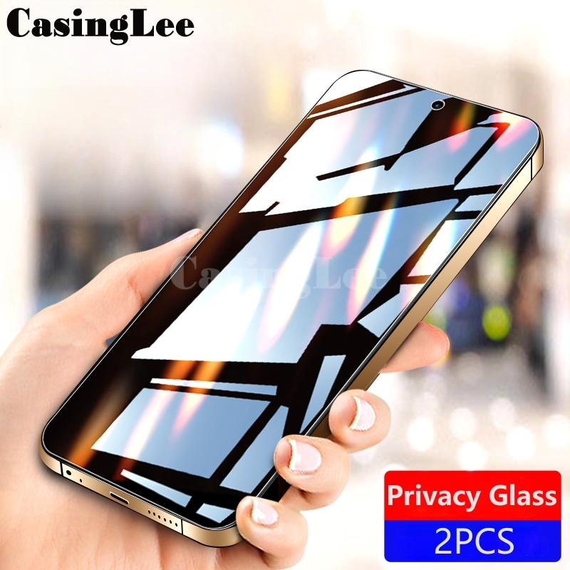 2pieces Privacy Glass for Tecno Spark 30 Pro Screen Protector Tempered ...