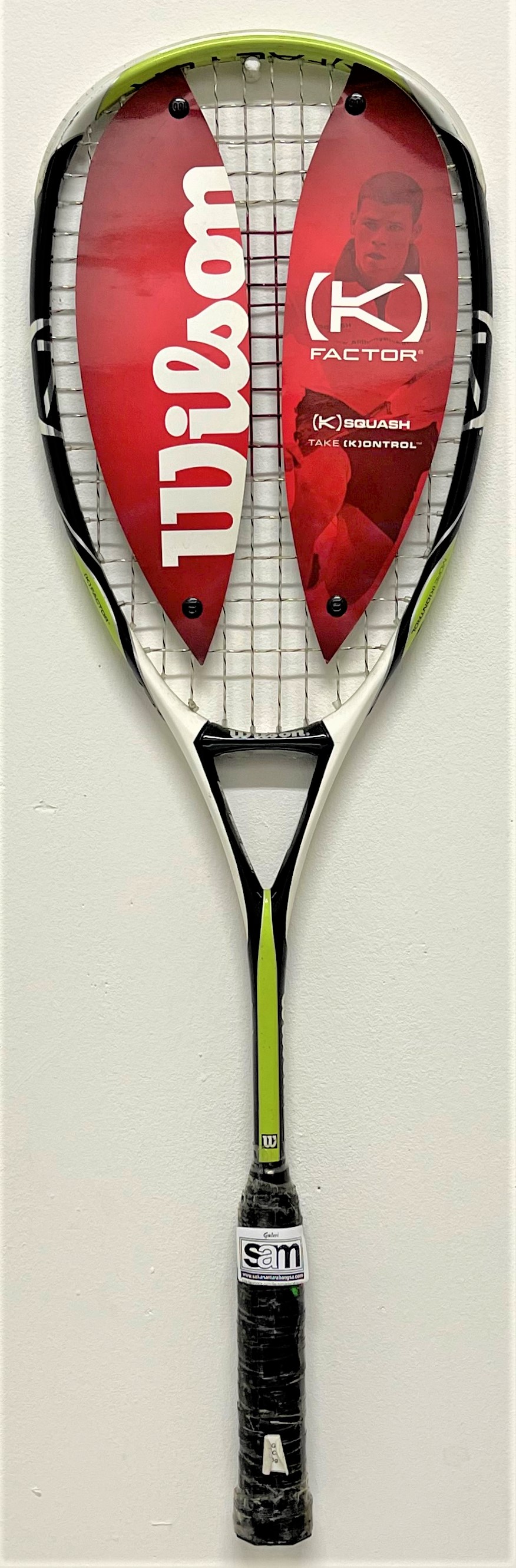 wilson k factor squash racket