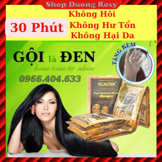 Dầu Gội nhuộm đen tóc Yicoten