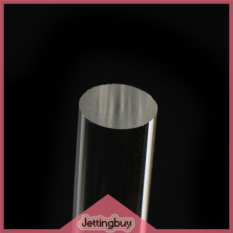 [Jettingbuy] 1pc Transparent Acrylic Solid Roll Clay Rolling Fondant Baking Pastry Roller