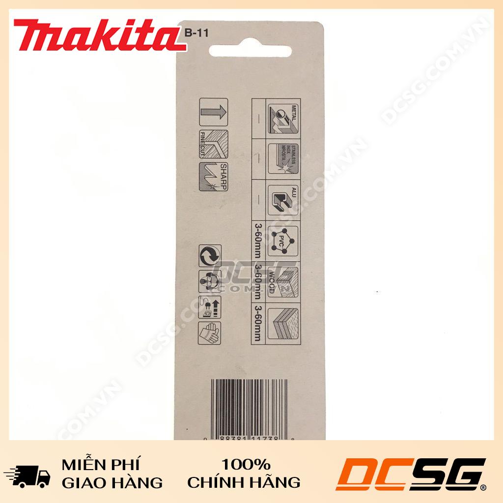 Bộ lưỡi cưa lọng B-11 Makita B-01270 (2 lưỡi/bộ)