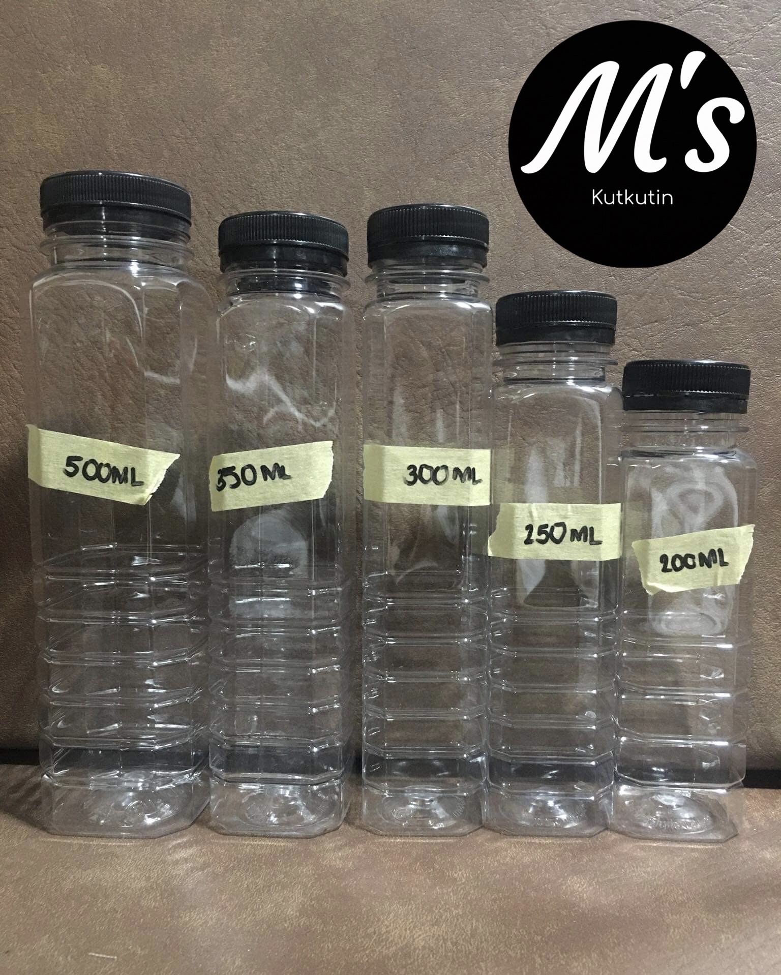 Otso Bottles 50pcs 100pcs 150ML 200ML 250ML 300ML 350ML 500ML Lazada PH