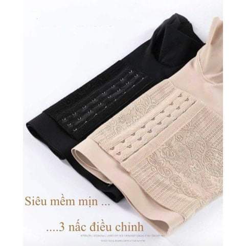 Quần Gen Su Lụa Móc Cài Trước Siêu Định Hình Giúp Eo Thon Cao Cấp