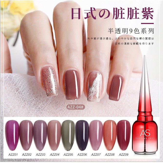 Sơn Gel AS Chai Đỏ Mã AZZ 15ml