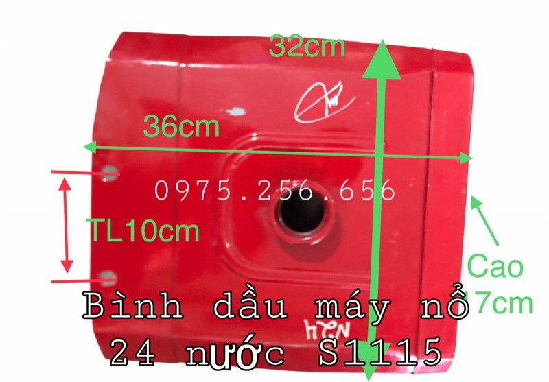 bình dầu máy nổ các loại nổ nước và nổ gió`