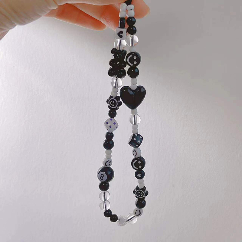 New%20Black%20White%20Bear%20Love%20Heart%20Beaded%20Mobile%20Phone%20Chain%20Charm%20Women%20Girls%20Cellphone%20Decoration%20Lanyard%20Telephone%20Strap%20-%20Image%204