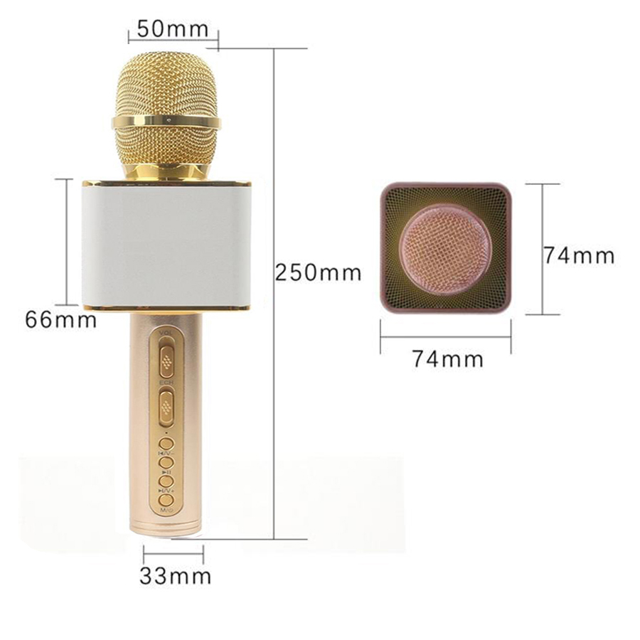 Micro Bluetooth Karaoke SD-08 - BẢO HÀNH 12 THÁNG
