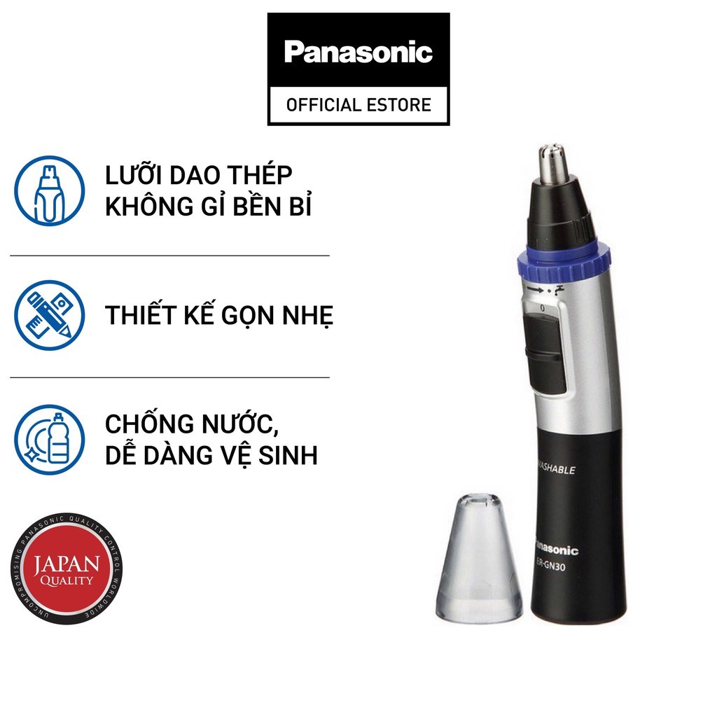 Máy tỉa lông mũi panasonic er-gn30 k453