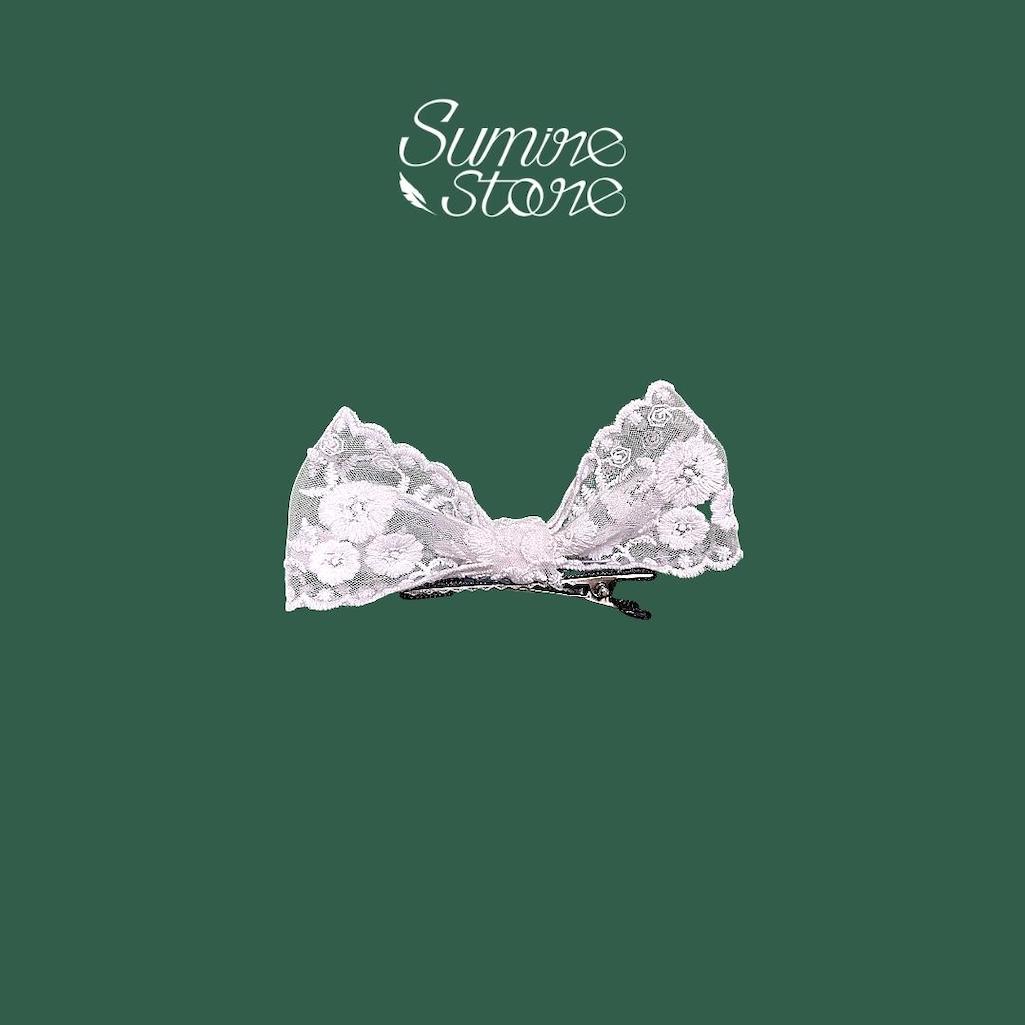Sumire Store Kẹp tóc mái nơ - 11 màu