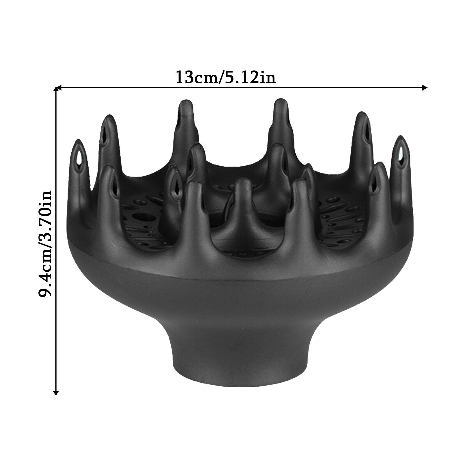 Hair Dryer Diffuser Attachment for Curly Hair Professional Blow Dryer Diffuser Universal Hair Diffuser Adaptable for Blow Dryers with Rotatable Design Curly Hair Hair Forming Blower Hood Hair Dryer Diffuser