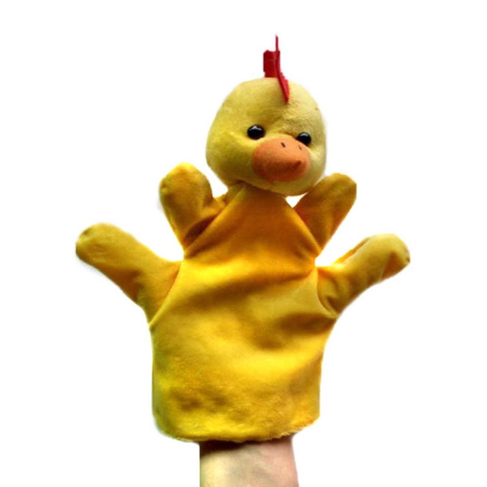 STKE 24 Types Hand Puppets For Animal Cartoon Animal Plush Toy Adorable Hand Puppets Finger