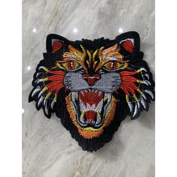 Miếng Sticker Thêu Ủi hình sói