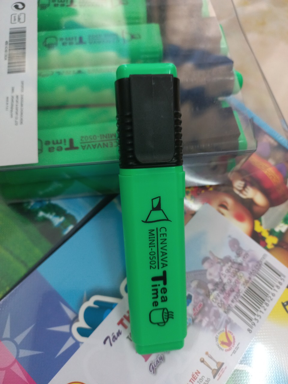 Bút Dạ Quang Cenvava 0502 nét 5mm