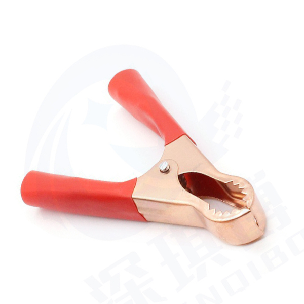 ( 1 cặp) Kẹp cá sấu kẹp bình ắc quy 50A - 75mm đỏ+đen
