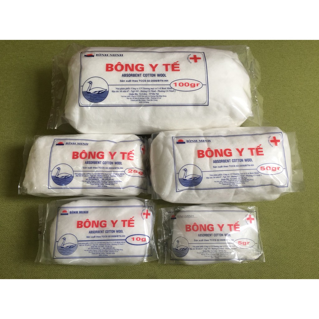 Bông y tế 5gam