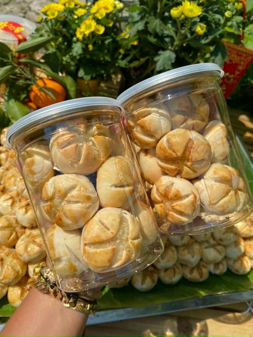 Combo 2 hủ Bánh dừa nướng sầu riêng x 300g