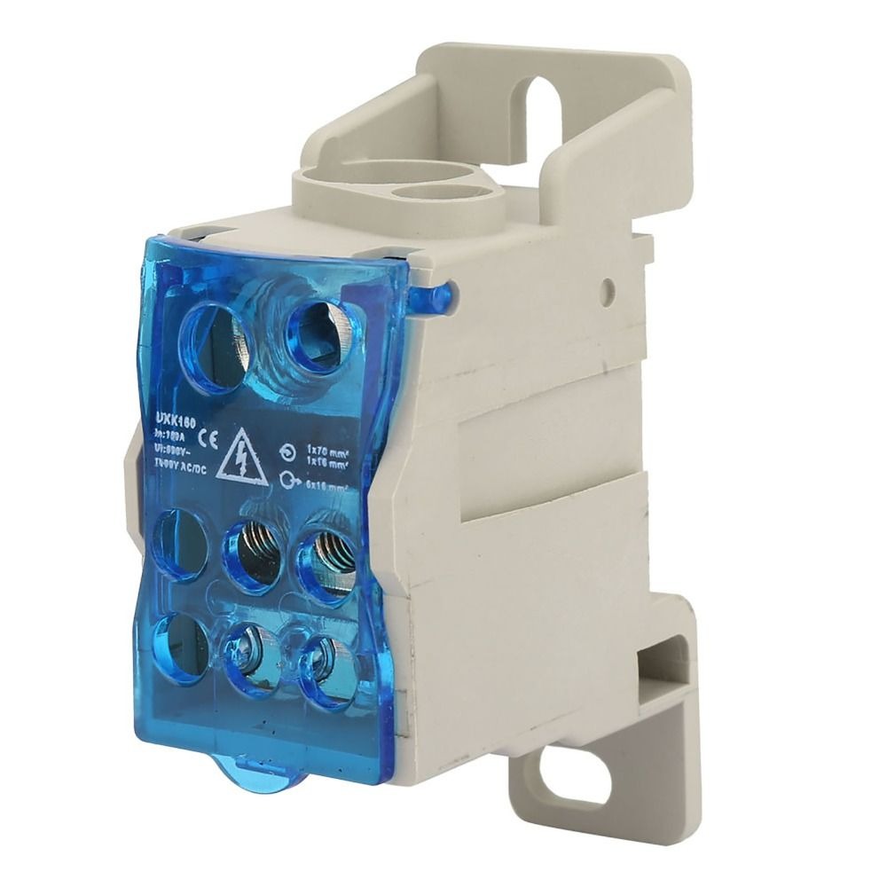DIN Rail Mounted Terminal Block Distribution Container Power Junction ...