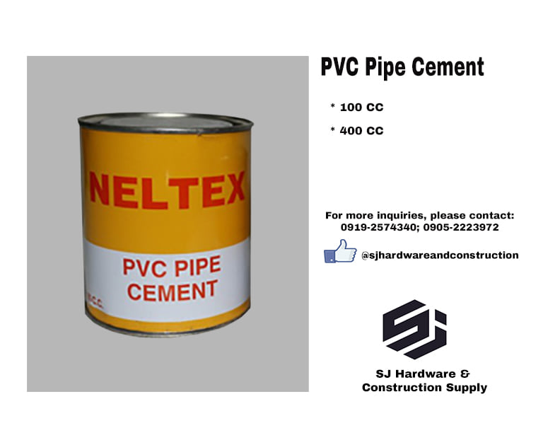 PVC PIPE CEMENT 100cc / 400cc Lazada PH