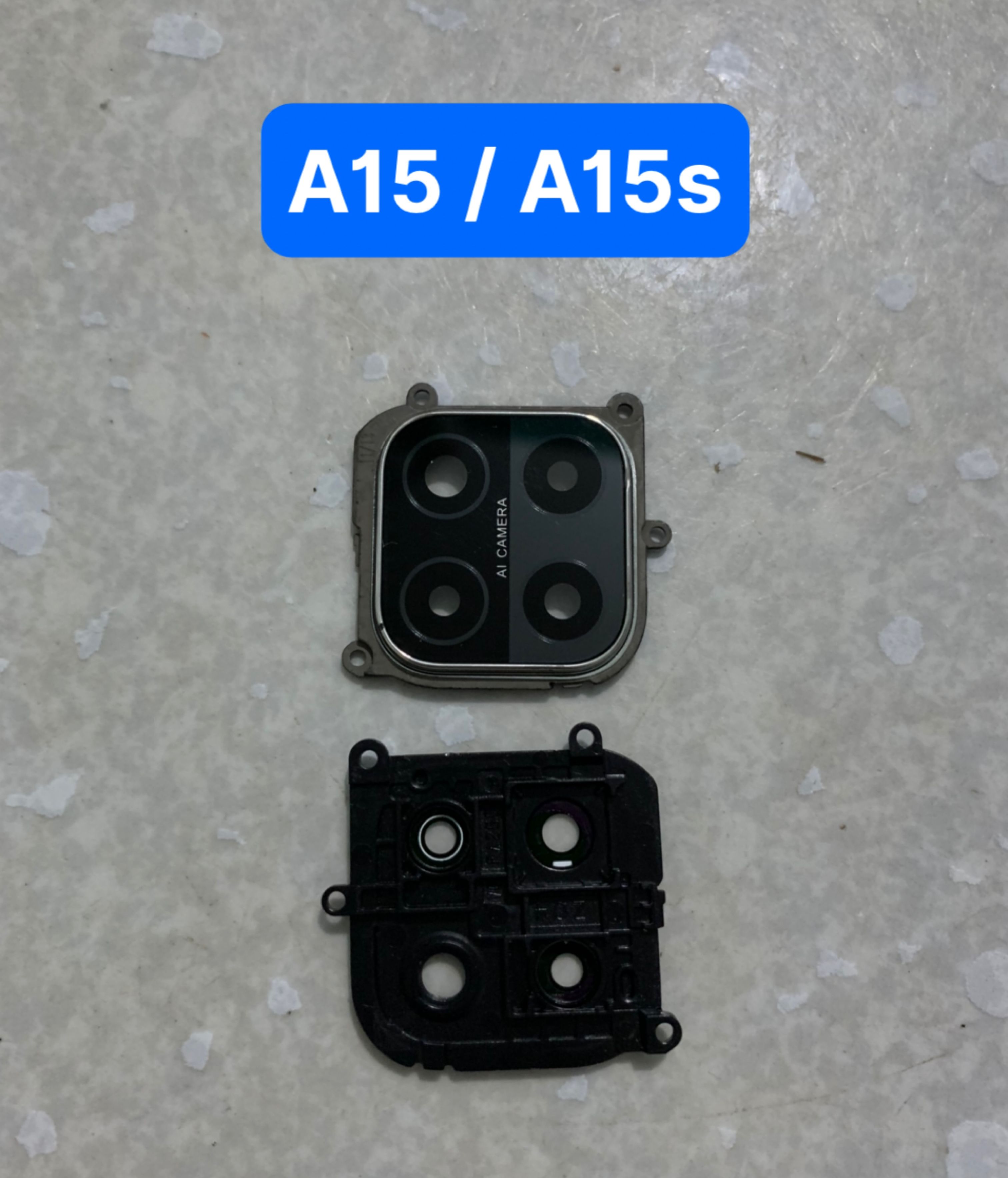 kính camera oppo A15 / A15s lắp chung