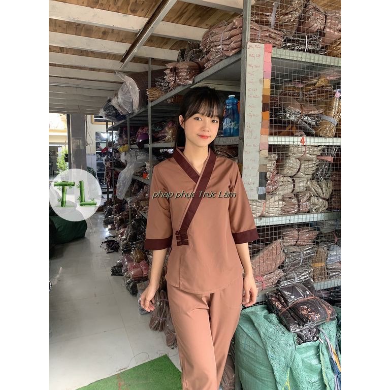 đồ lam đi chùa # 3 nút vải kate