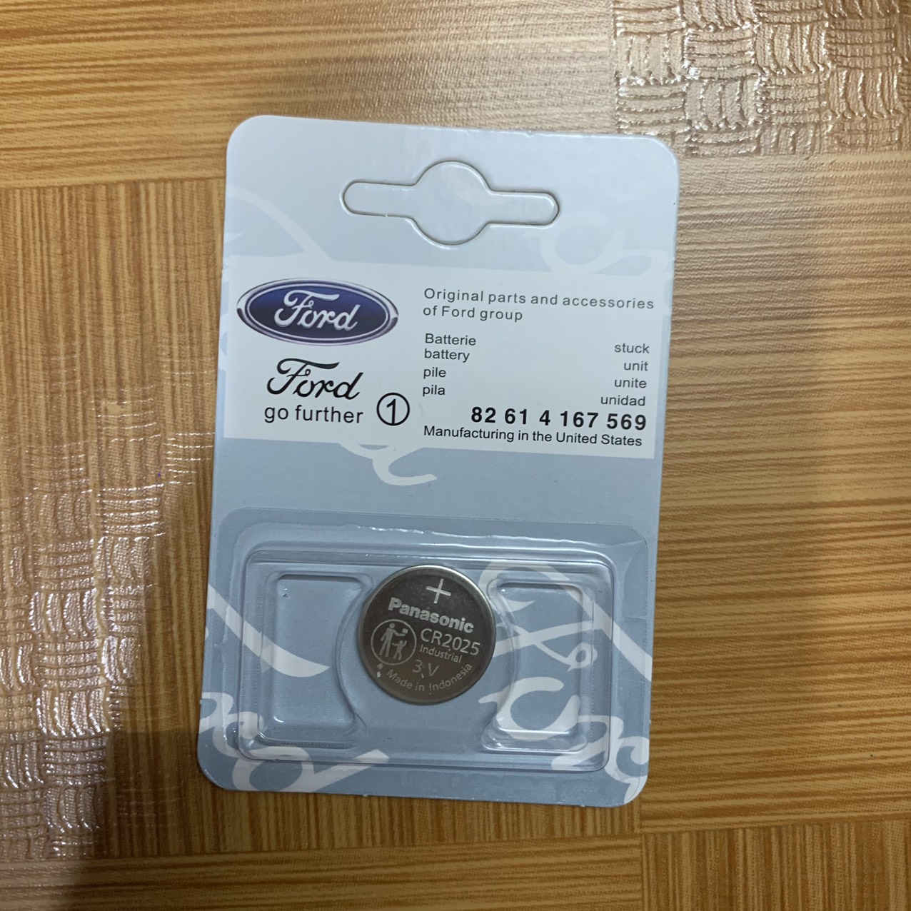 Pin chìa khóa ô tô dòng xe ford cr2450, cr2025, cr2032