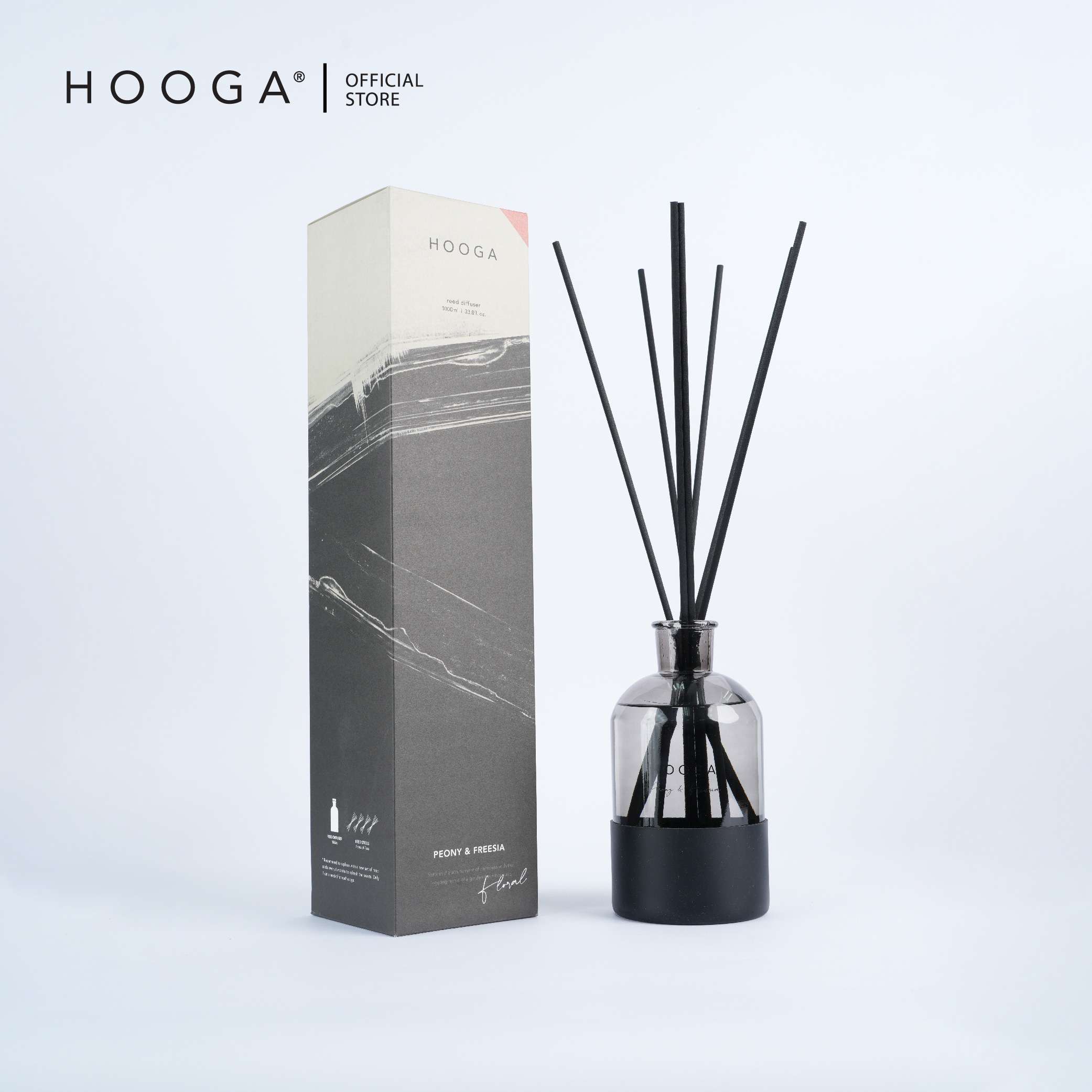 Hooga Black Series Reed Diffuser 1000ml Lazada Singapore