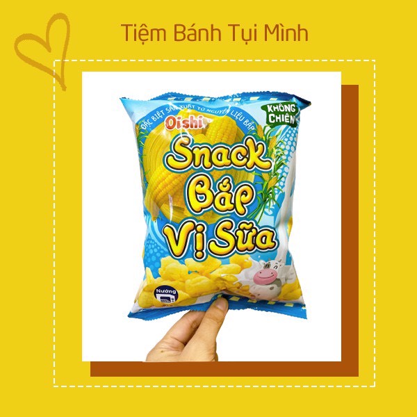 Bánh Snack Bắp vị sữa Oishi 40g