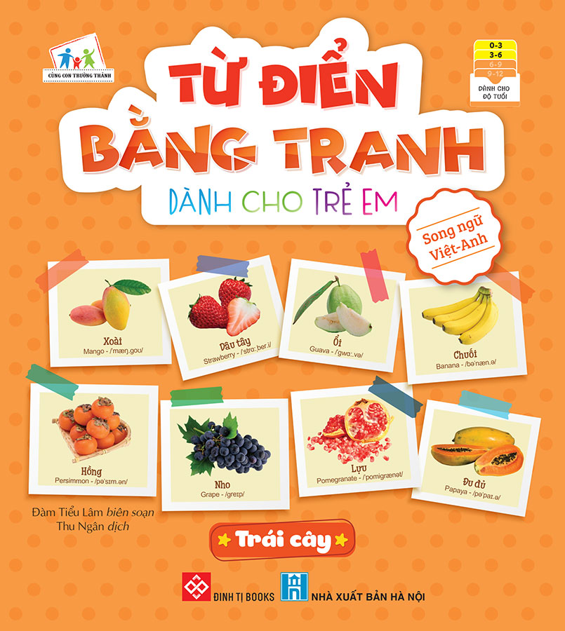 Từ điển bằng tranh dành cho trẻ em - trái cây