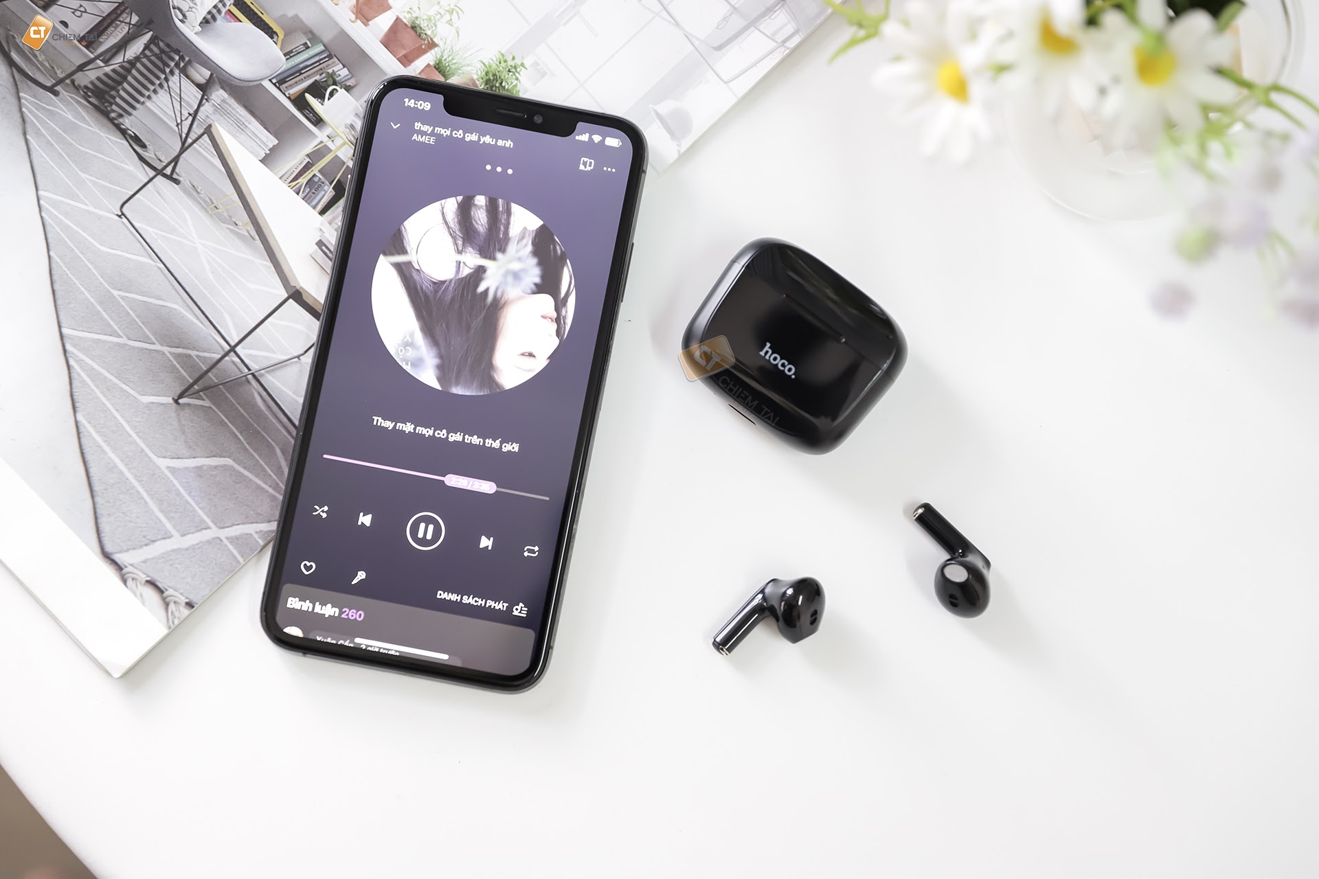Tai nghe Bluetooth True Wireless Hoco EW12