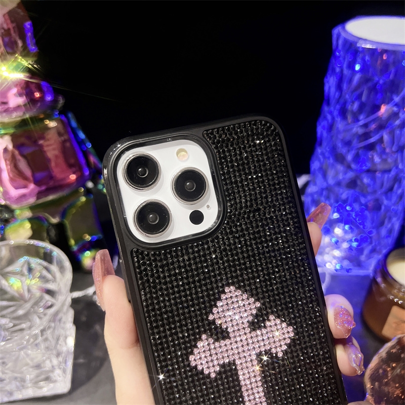 Elegant Colour Flash Diamond Protective Case for iPhone 15 Pro Max 14 Plus 13 Pro 12 11 Pro Max TPU Silicone Frame Shockproof Cover